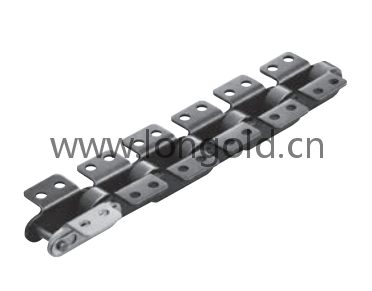 免加油自潤滑帶K1/K2附件雙倍節(jié)距輸送鏈