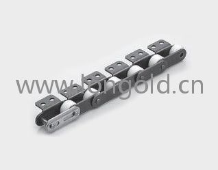 每2節帶A1/A2附件塑料滾子雙倍節距鏈條 基本型通用規格 每2節帶A1/A2附件塑料滾子雙倍節距鏈條 基本型通用規格