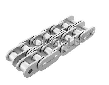 不銹鋼短節(jié)距直鏈板B系列雙排滾子鏈 不銹鋼短節(jié)距直鏈板B系列雙排滾子鏈