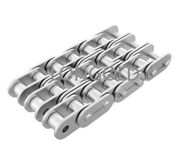 不銹鋼短節(jié)距直鏈板A系列三排滾子鏈 不銹鋼短節(jié)距直鏈板A系列三排滾子鏈