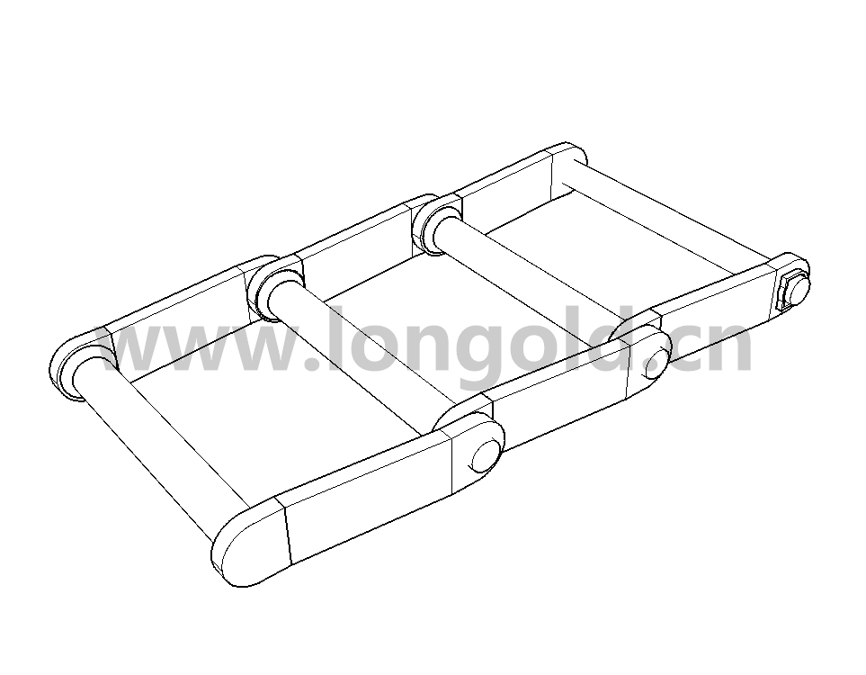 曳引用焊接結(jié)構(gòu)彎板鏈