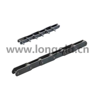 每2節(jié)帶加長銷附件雙倍節(jié)距輸送鏈